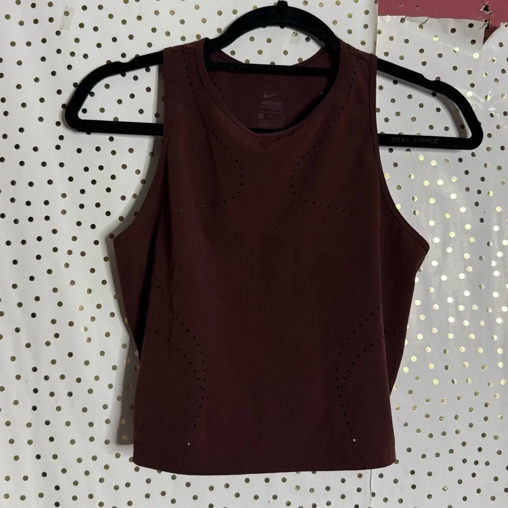 Nike Women's Dark Maroon Tank Top